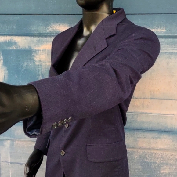 TOM JAMES INNOCENTI (ITALY)MEN'S HAND TAILORED LUXURY BLAZER